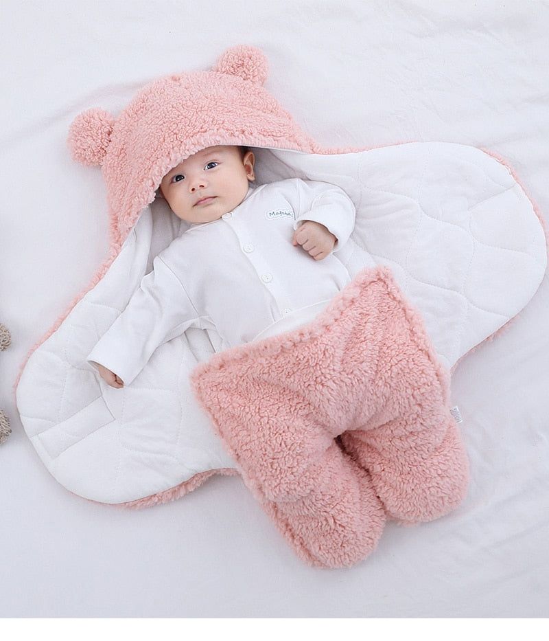 Teddy Super Soft Baby Sleeping Blankets 0-6 Months