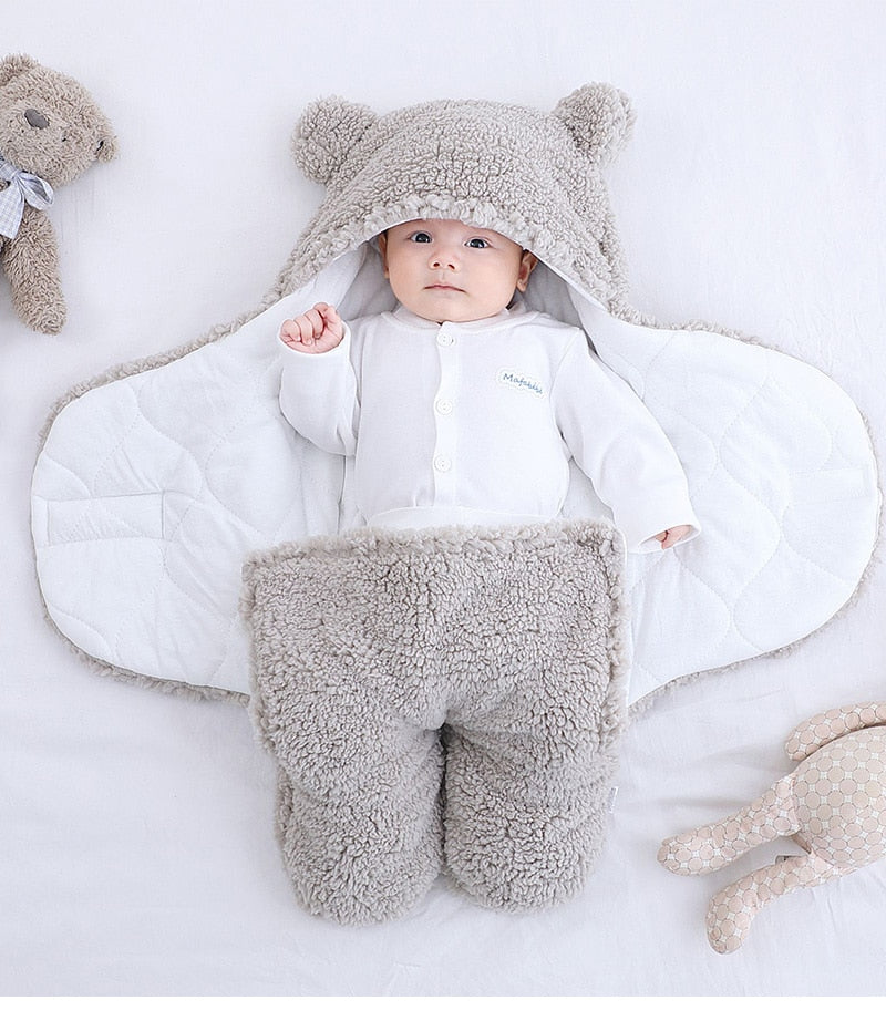 Teddy Super Soft Baby Sleeping Blankets 0-6 Months