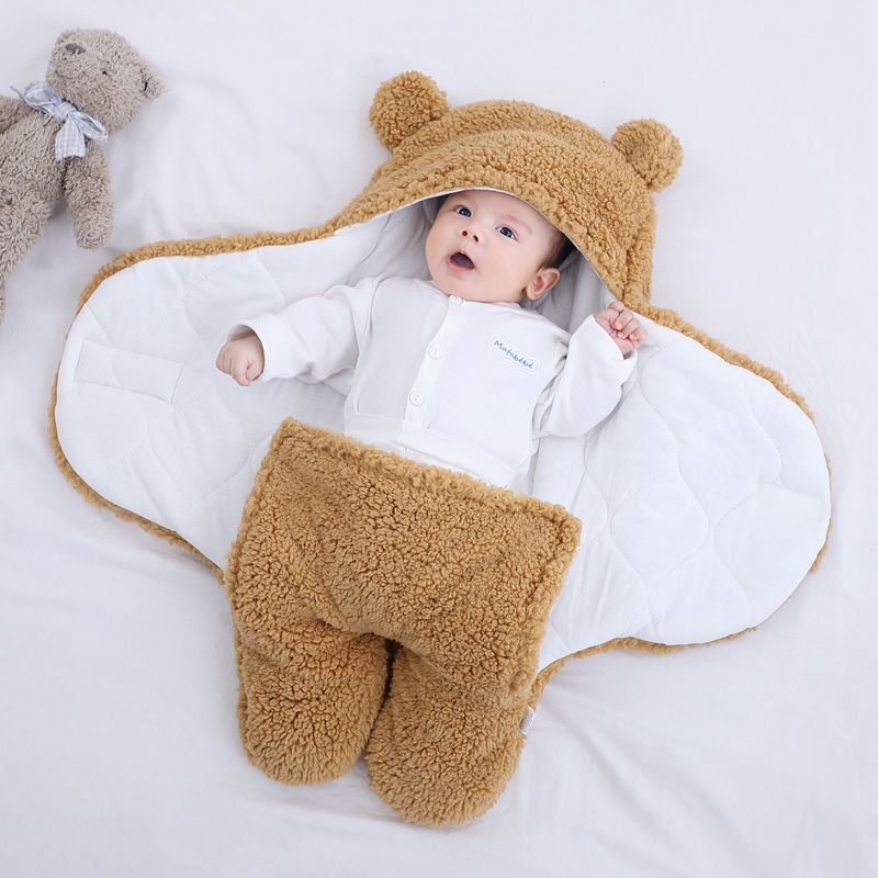 Teddy Super Soft Baby Sleeping Blankets 0-6 Months