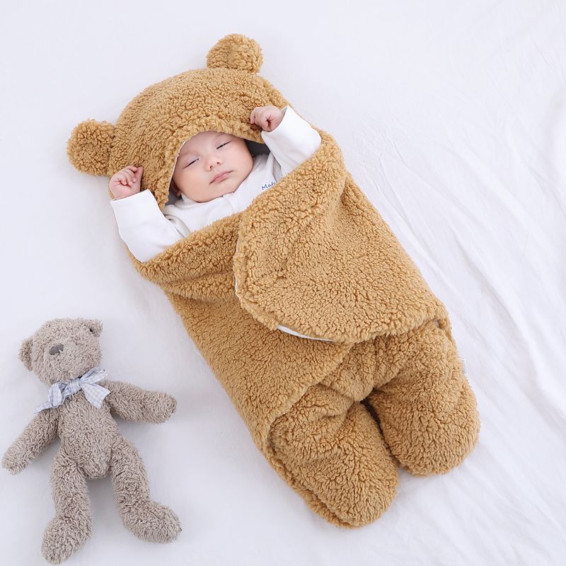 Teddy Super Soft Baby Sleeping Blankets 0-6 Months