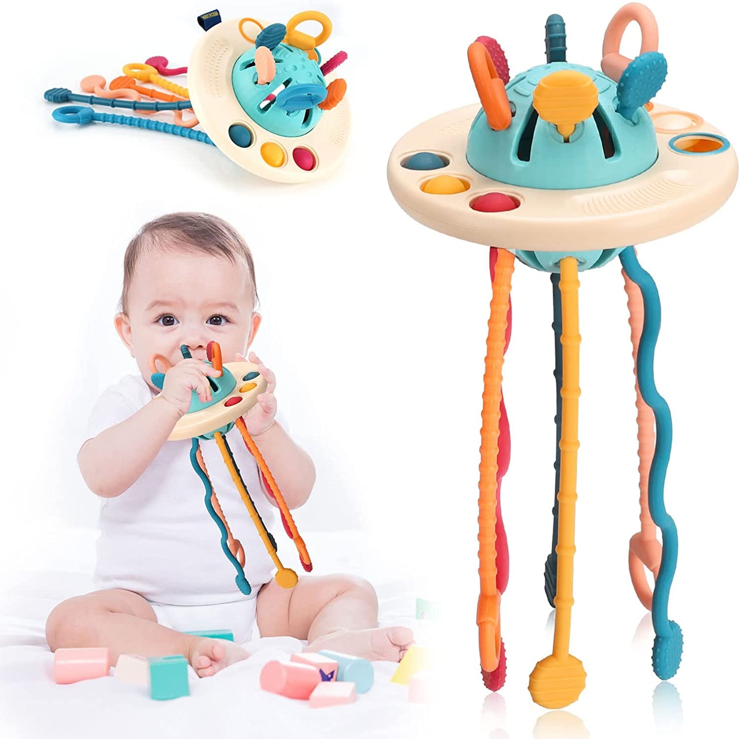 Montessori Sensory Pull Toy