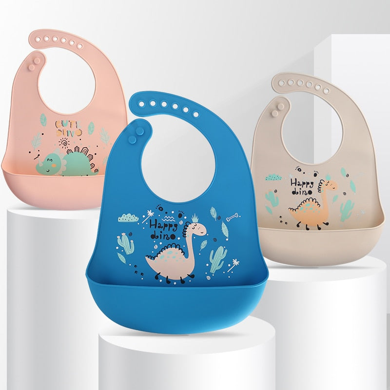 Soft Baby Silicone Bibs