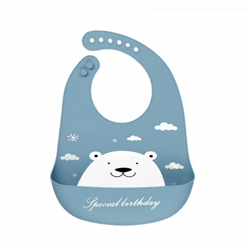 Soft Baby Silicone Bibs