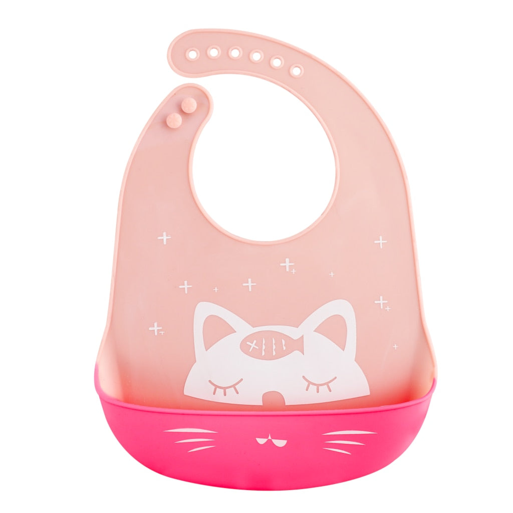 Soft Baby Silicone Bibs