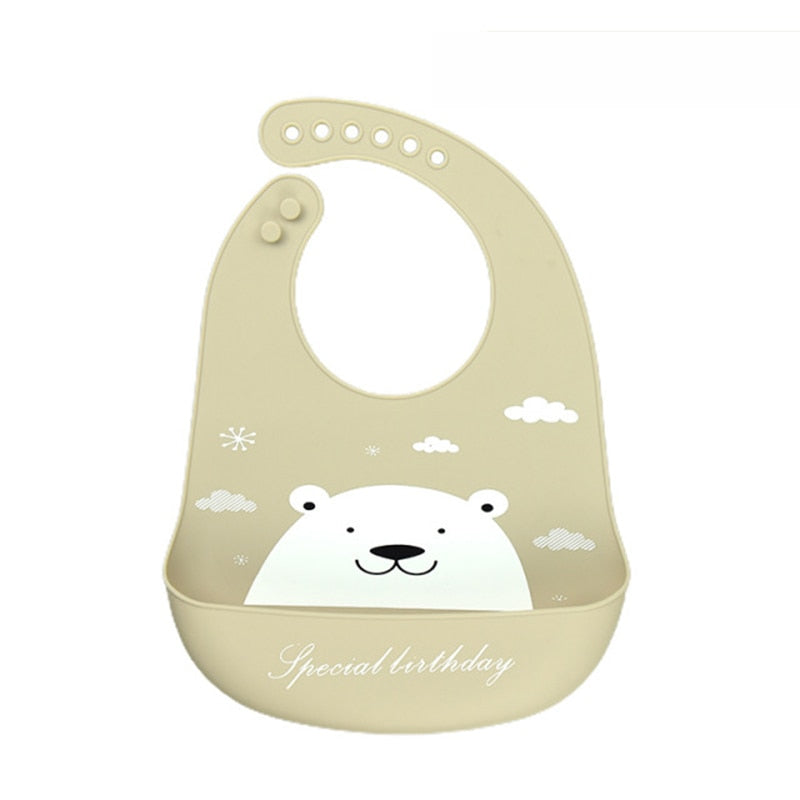 Soft Baby Silicone Bibs