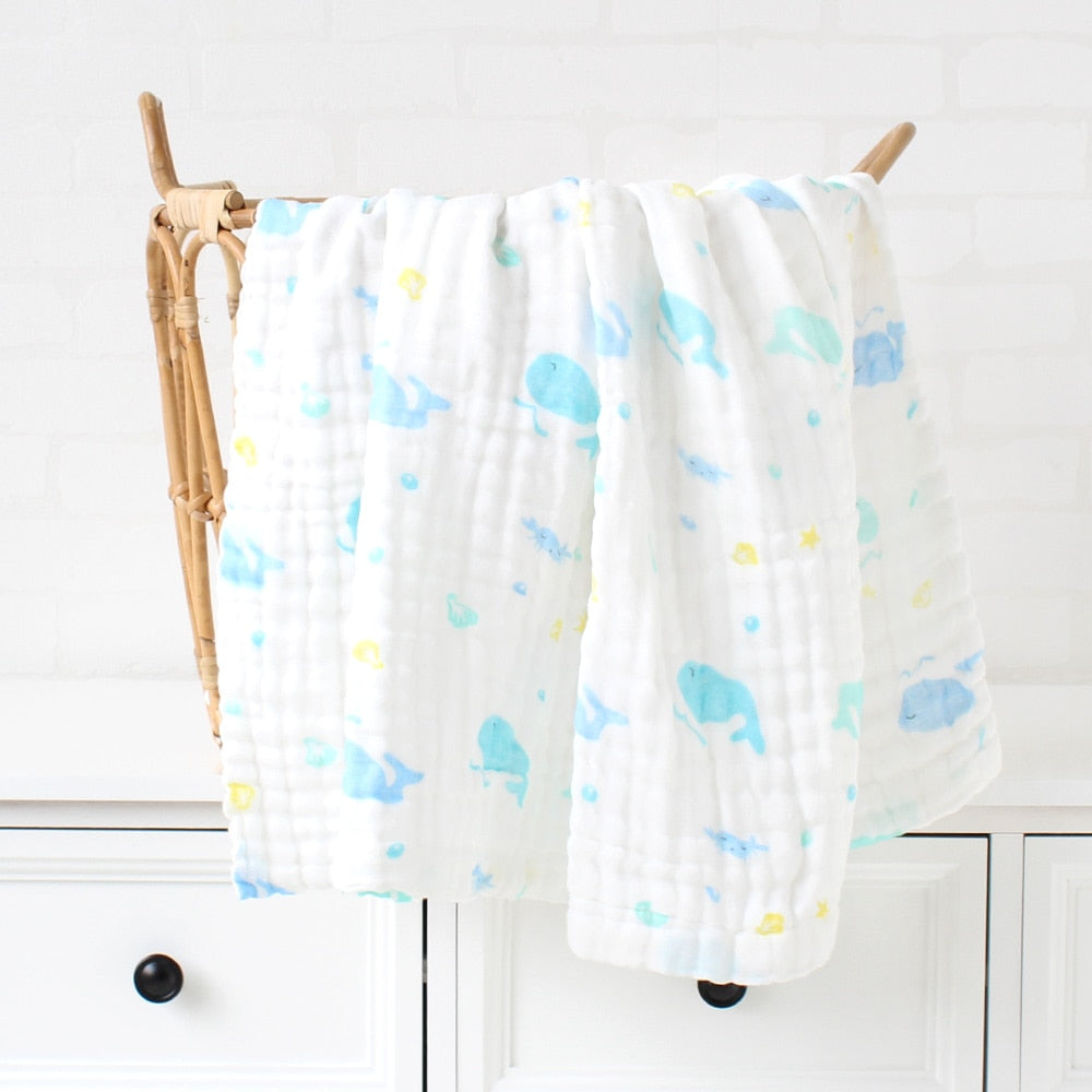 Bamboo Cotton Baby Blanket