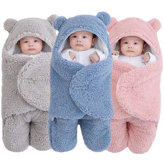 Teddy Super Soft Baby Sleeping Blankets 0-6 Months