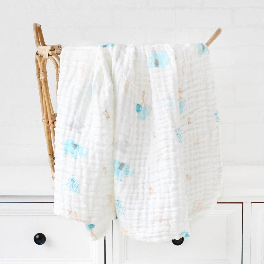 Bamboo Cotton Baby Blanket